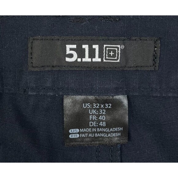 5.11 Tactical Pants Ripstop Cargo Men's 32x32 (Fits 31x31) Blue Flex Waist - Picture 5 of 11